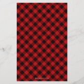 Lumberjack Baby shower Game met juiste prijs Flyer (Achterkant)