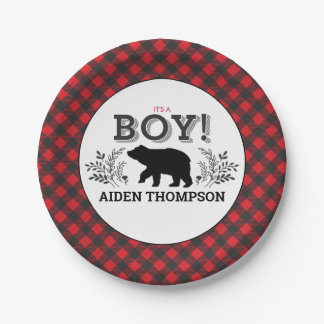 Lumberjack Beer Baby Boy Shower Bord