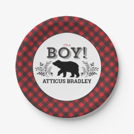 Lumberjack Beer Baby Boy Shower Bord