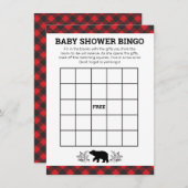 Lumberjack Beer Bingo Kaart (Voorkant / Achterkant)