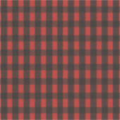 Lumberjack Beer Plaid Vinyl Sticker (Voorkant)