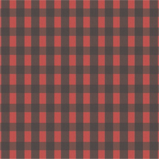 Lumberjack Beer Plaid Vinyl Sticker (Voorkant)