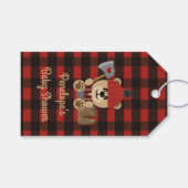 Lumberjack Beer Wilderness Baby shower Favor Cadeaulabel (Voorkant (Horizontaal))