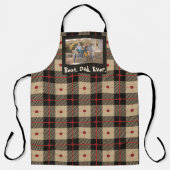 Lumberjack Beste vader ooit Foto Adult Apron Schort (Voorkant)