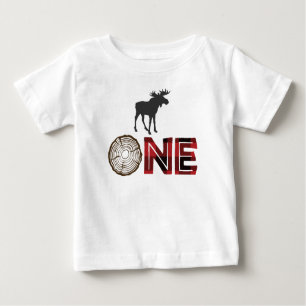 Lumberjack Birthday ONE Shirt - Moose