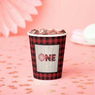 Lumberjack Birthday Paper Cup - ONE Papieren Bekers