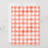 Lumberjack Birthday Party Kaart (Achterkant)