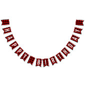 Lumberjack Birthday Play Vlaggetjes (Alle)