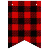 Lumberjack Birthday Play Vlaggetjes (Eerste vlag)