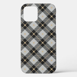 Lumberjack Black Grey Play Pattern Case-Mate iPhone Case