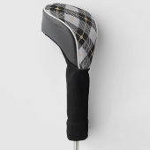 Lumberjack Black Grey Play Pattern Golfheadcover (Schuin)