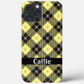 Lumberjack Black & Yellow Play Case-Mate iPhone Case (Achterkant)