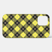Lumberjack Black Yellow Pset Patroon Case-Mate iPhone Case (Achterkant (horizontaal))