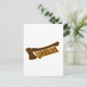 Lumberjack Briefkaart (Staand voorkant)