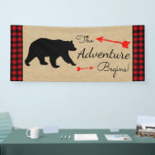Lumberjack Buffalo Plaid Beer Boy Baby shower Spandoek (Beurs)