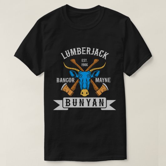 Lumberjack Bunyan T-shirt (Design voorkant)
