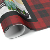 Lumberjack Camper Trailer Trash Monogram ELKE GEBE Cadeaupapier (Rol Hoek)