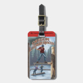 "Lumberjack Country" Bagagelabel (Voorkant verticaal)