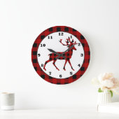 Lumberjack Country hert home decor klok (Huis)