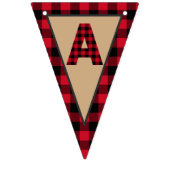 Lumberjack First Birthday, Happy Birthday Vlaggetjes (Derde vlag)