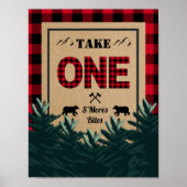 Lumberjack First Birthday, Wild One neemt één teke Poster (Voorkant)