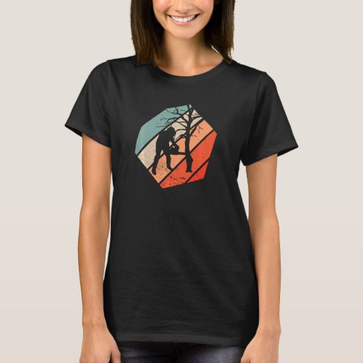  Lumberjack Forester Chainzaag T-shirt (Voorkant)