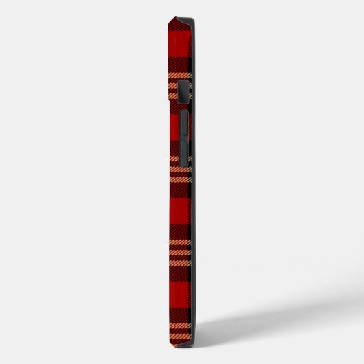 Lumberjack Geplakt Patroon Aangepaste naam Hoesje- Case-Mate iPhone Case (Achterkant / Links)
