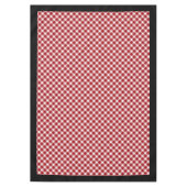 Lumberjack geplakt tafelkleed rood zwart rustiek g (Voorkant)