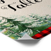 Lumberjack Gifts Table Sign Poster (Hoek)