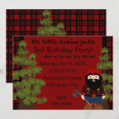 Lumberjack Gnome Kaart (Voorkant / Achterkant)