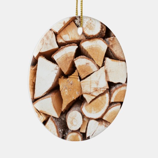 Lumberjack Keramisch Ornament (Rechts)