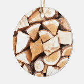 Lumberjack Keramisch Ornament (Links)