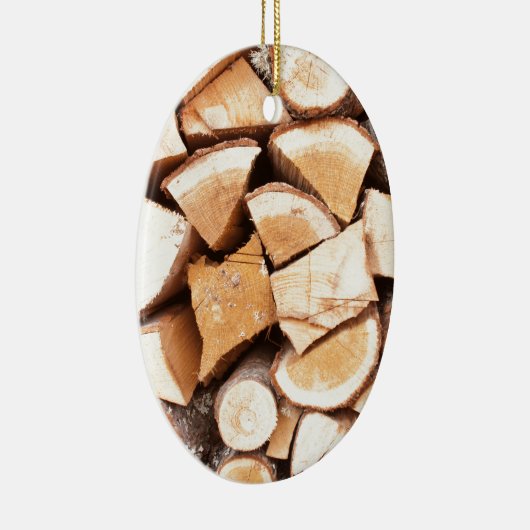 Lumberjack Keramisch Ornament (Rechts)