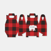 Lumberjack Little Beer Party Favor Bag Bedankdoosjes (Uitgevouwen)