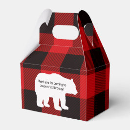 Lumberjack Little Beer Party Favor Bag Bedankdoosjes
