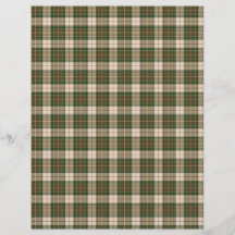 Lumberjack met groene bruin-beige bruistapier