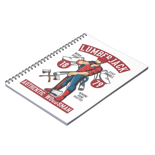  Lumberjack Notitieboek (Linkerzijde)