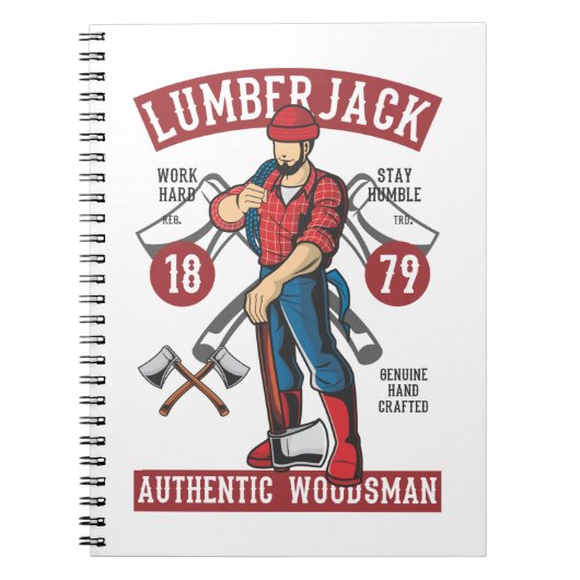  Lumberjack Notitieboek (Voorkant)