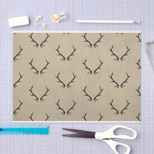 Lumberjack Patroon Tissuepapier (Craft)