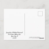 Lumberjack Plaid Baby Boy Briefkaart Bedankt Notit (Achterkant)