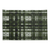 Lumberjack Plaid Dark Olive Design Kussensloop (Achterkant-Rechts)
