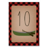 Lumberjack Plaid Kano + Pijlen Kaart (Achterkant)