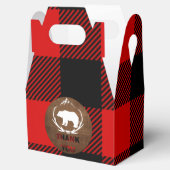 Lumberjack Plaid Verjaardag Dank u Bedankdoosjes (Geopend)