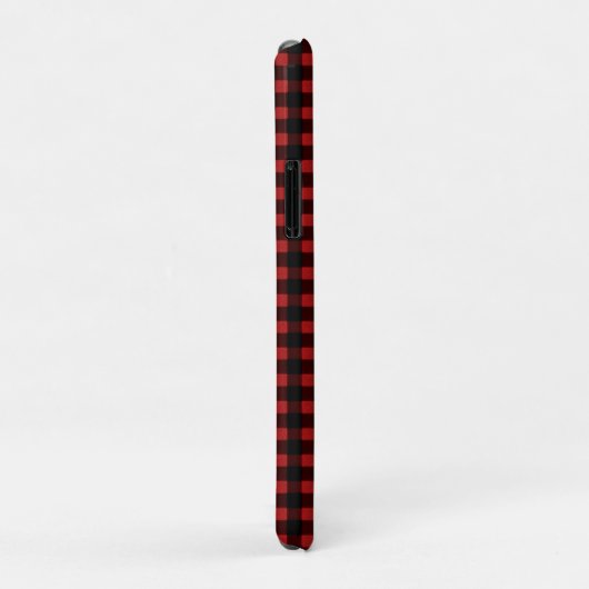 Lumberjack Print Red Black Winter Buffalo Case-Mate iPhone Case (Achterkant/rechts)