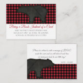 Lumberjack Pset Beer Boy Shower brengt boek mee Informatiekaartje (Voorkant / Achterkant)