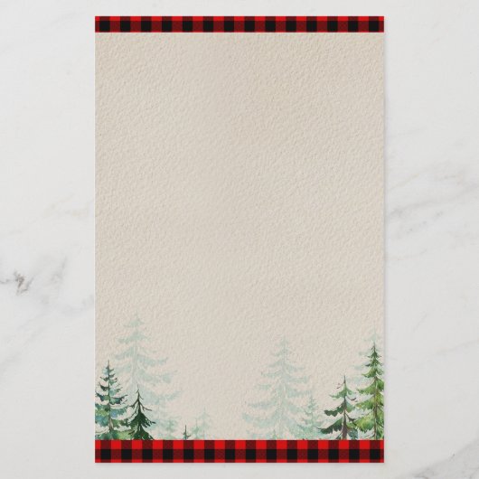 Lumberjack Red Pset Prayers voor Baby (Achterkant)