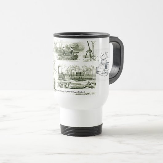 "LumberJack" Reisbeker (Voorkant rechts)