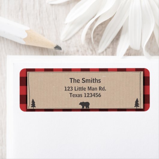 Lumberjack Return Address Label (Insitu)