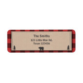 Lumberjack Return Address Label (Voorkant)