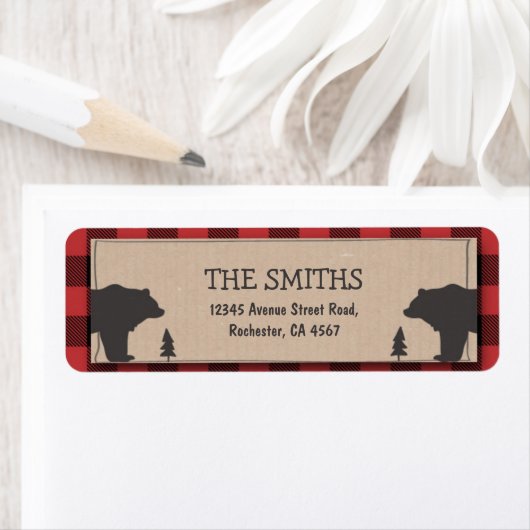 Lumberjack Return Address Label (Insitu)
